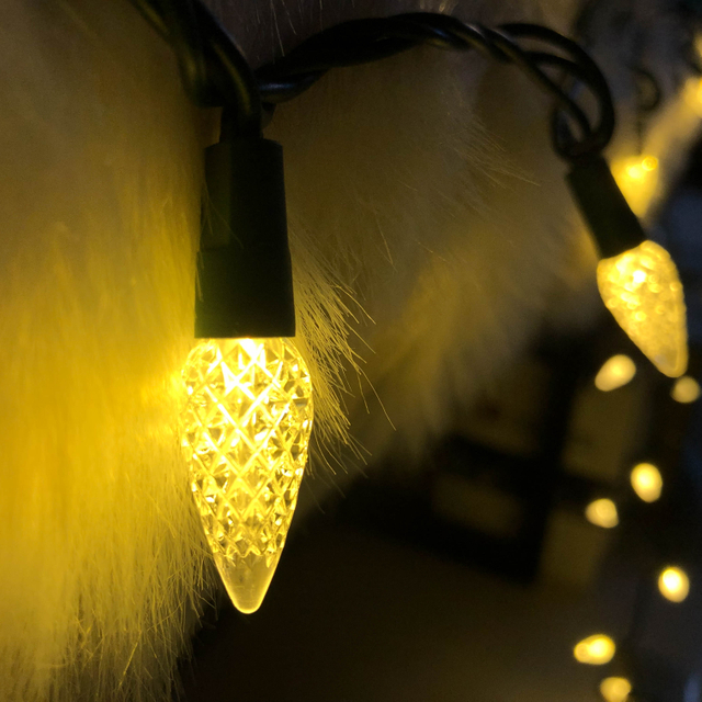 مصابيح LED بيضاء دافئة دافئة