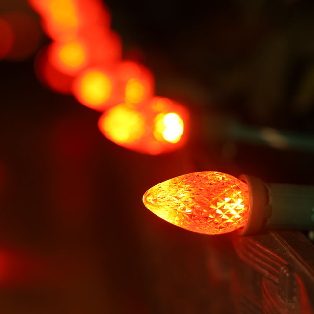 مصابيح UL Orange C7 Minleon LED البديلة