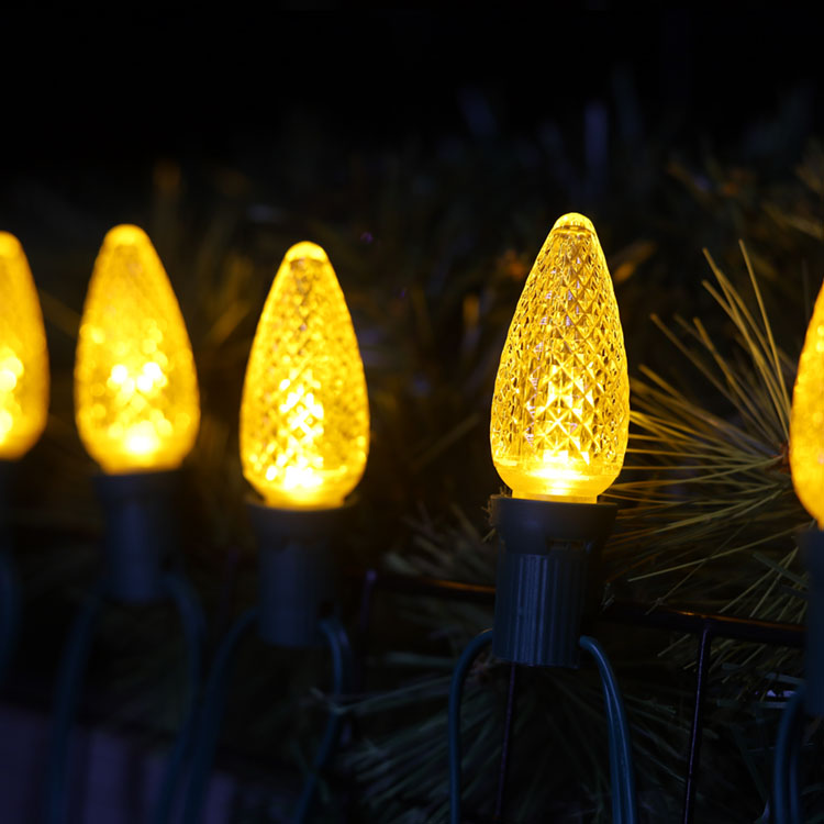 مصابيح بديلة LED صفراء UL C9 Minleon 