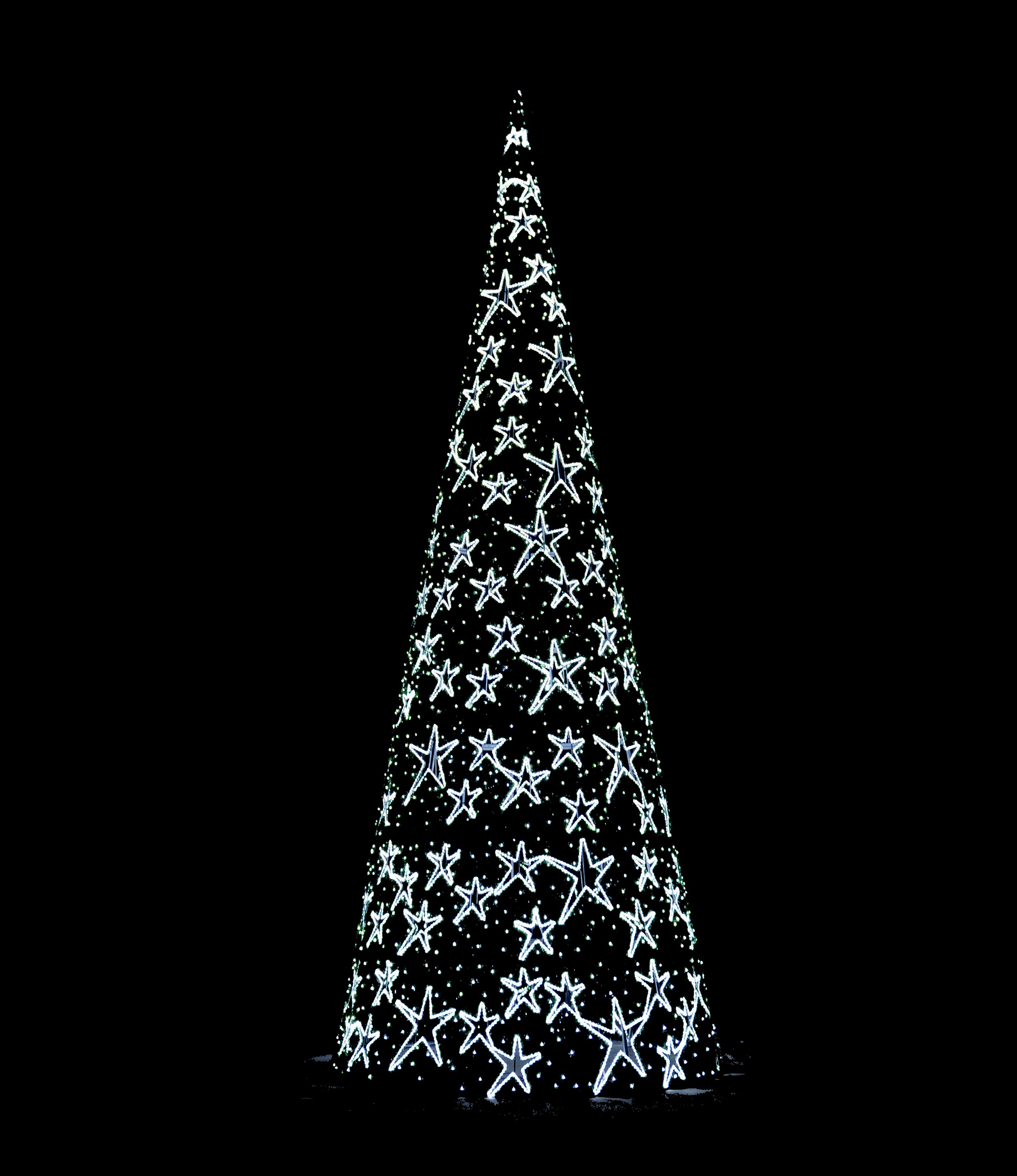 UL أضواء شجرة عيد الميلاد في الهواء الطلق