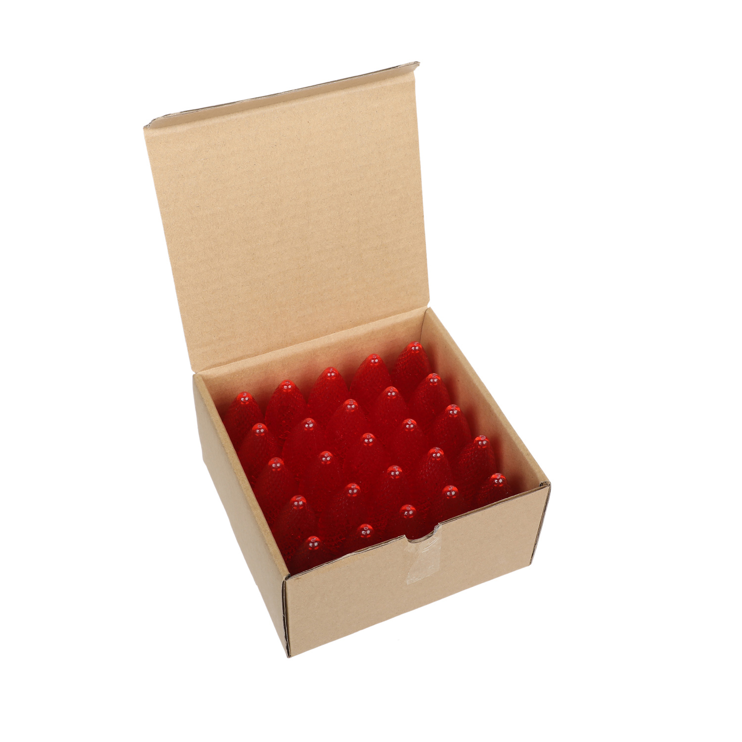 مصابيح بديلة لعيد الميلاد من Minleon C9 LED باللون الأحمر 