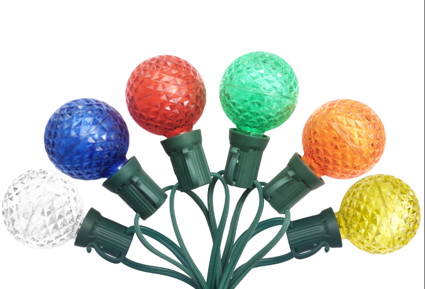 مصابيح LED متعددة الأوجه 120 فولت UL G50 E17