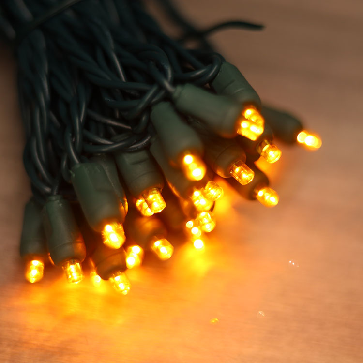 5 مم زاوية عريضة مصابيح LED LED أصفر