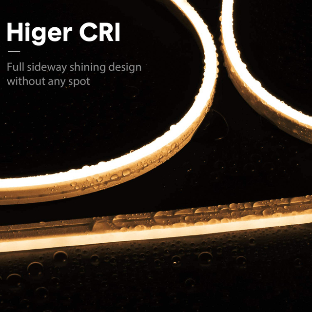 12V ضوء النيون الأبيض الدافئ