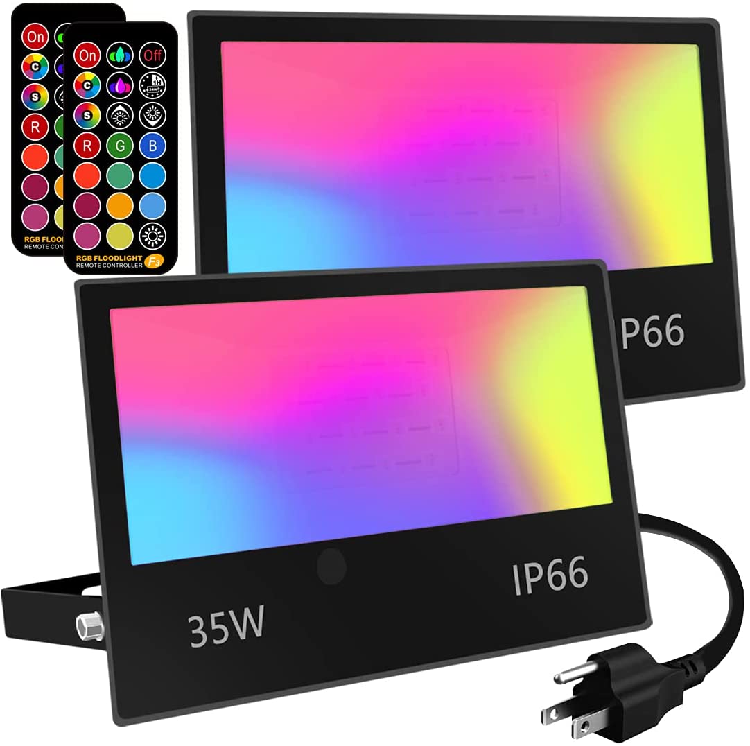 35W RGB LED الأضواء الكاشفة