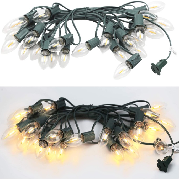 لمبات الشعيرة LED C9 E17