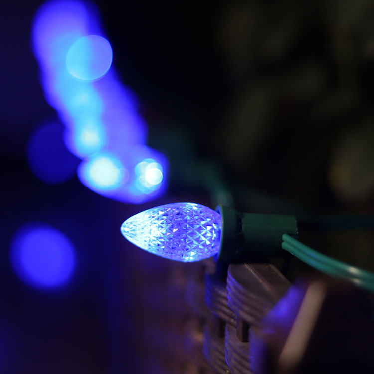  مصابيح LED بديلة باللون الأزرق IP64 من الدرجة التجارية