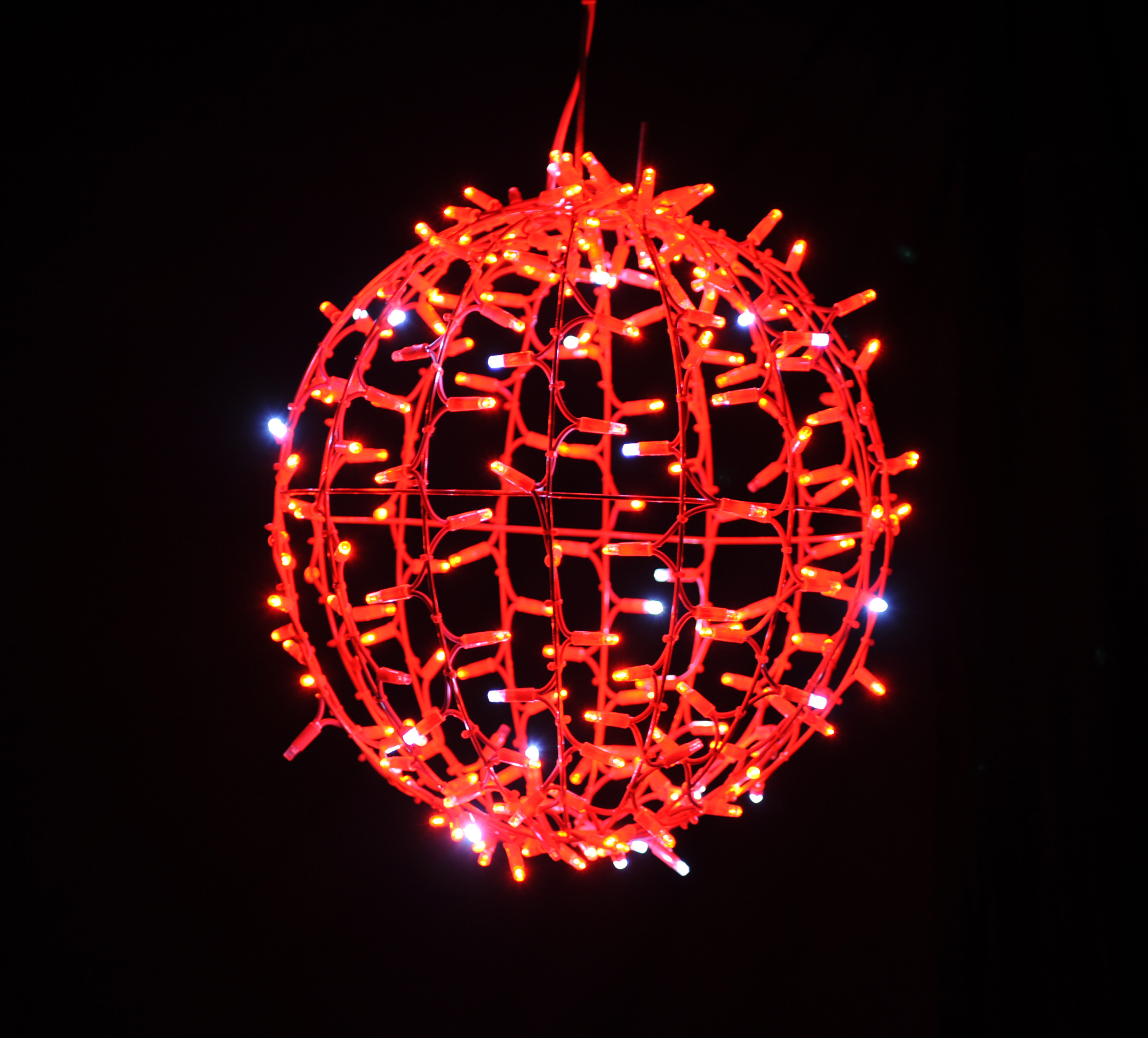 مصابيح زخارف كرة مقاومة للماء في الهواء الطلق