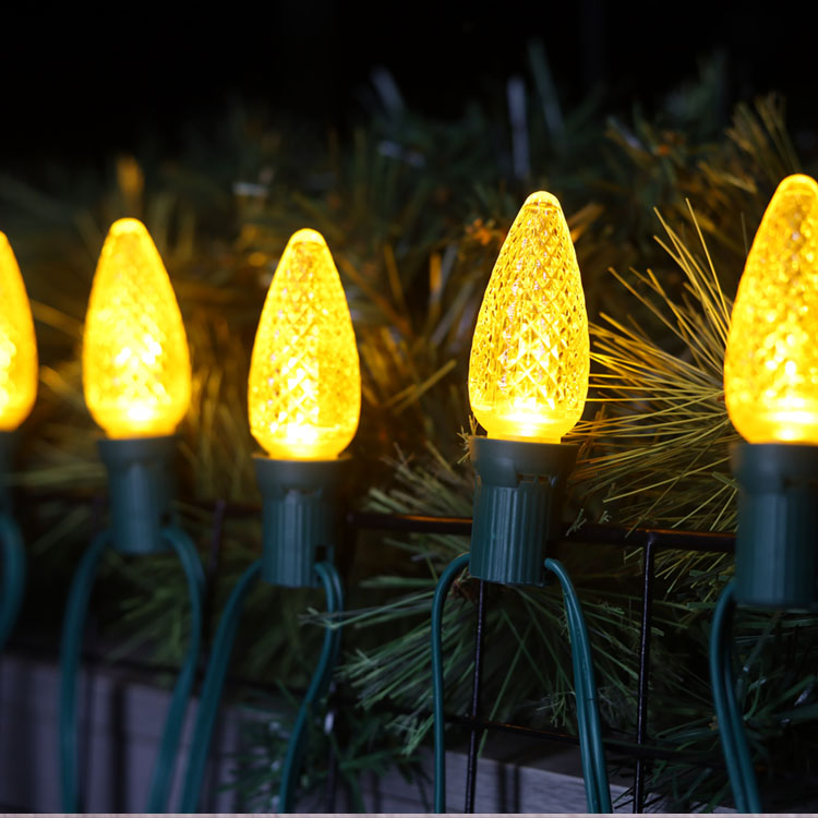 مصابيح بديلة LED صفراء UL C9 Minleon 