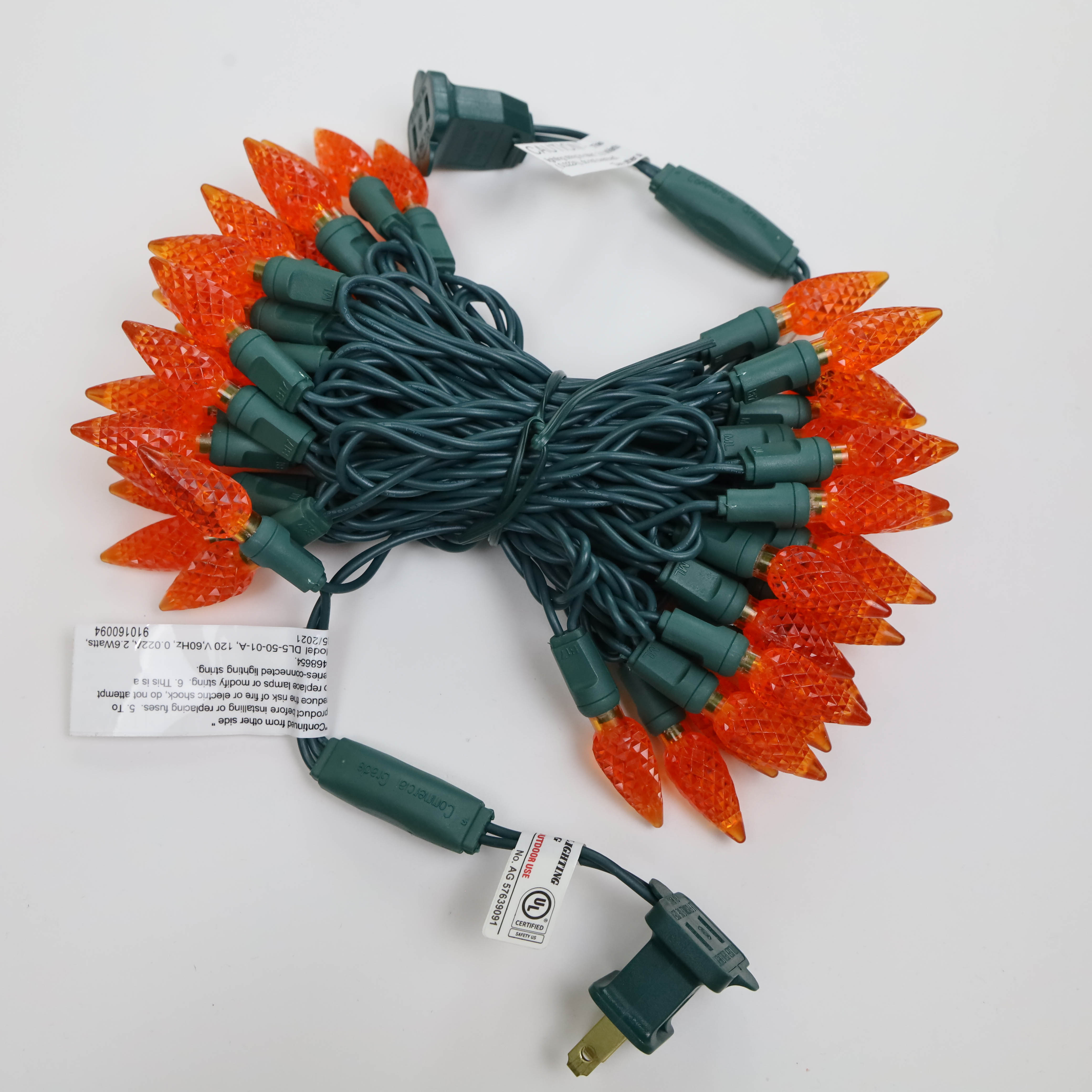 5 مم زاوية عريضة الأضواء البرتقالية LED أضواء في الهواء الطلق