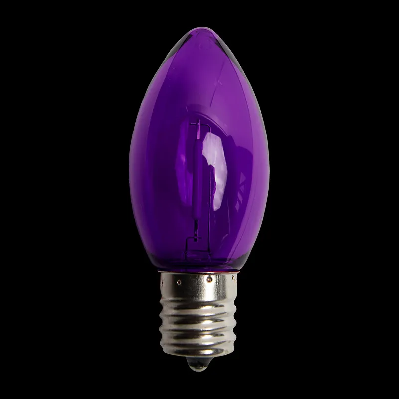 لمبة فتيل C9 LED – بنفسجي
