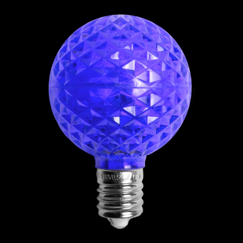 لمبة G50 LED شفافة – أزرق
