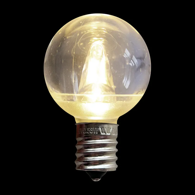 مصابيح بديلة LED بيضاء دافئة مقاومة للماء من UL G40 E17 Minleon