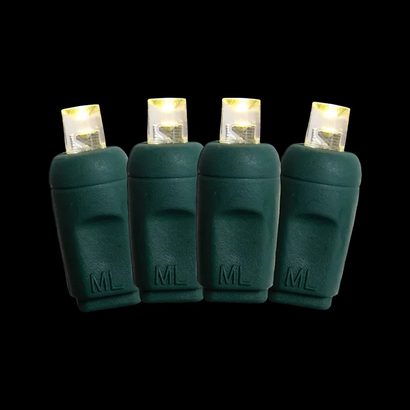 70L 5MM التقليدية الدافئة الأبيض LED سلسلة أضواء عيد الميلاد 4 بوصة تباعد في الهواء الطلق للماء IP65