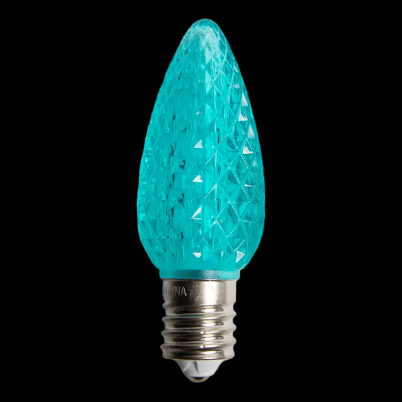 لمبة C9 V2 LED ذات أوجه – أزرق مخضر