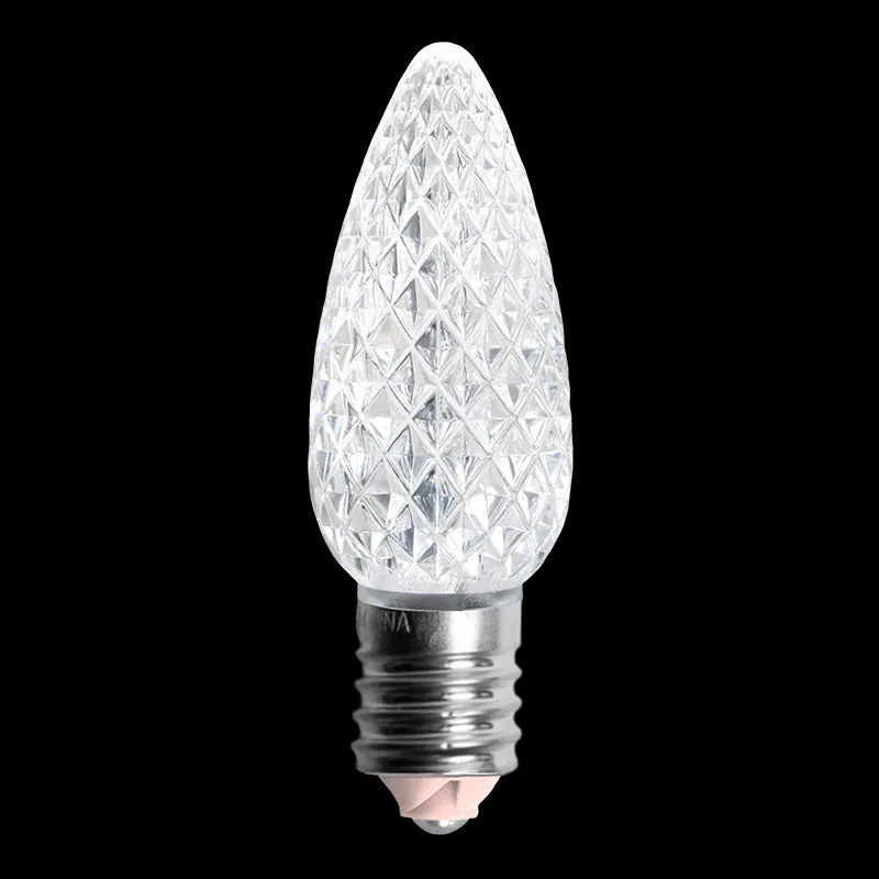لمبة C9 V2 LED ذات أوجه – أبيض نقي