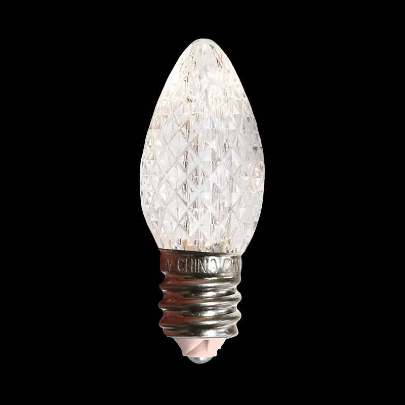 لمبة C7 LED ذات أوجه – أبيض نقي