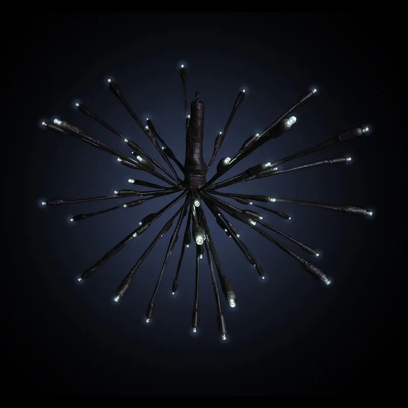 28 بوصة LED Jingle Ballz أبيض بارد