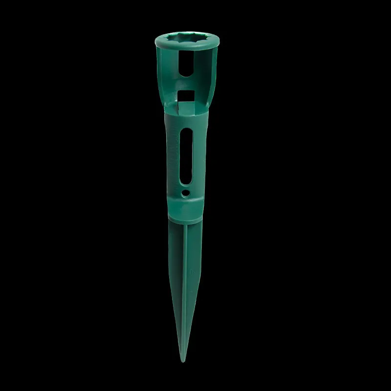 7 ″ C9 Ground Stake Circle Top - أخضر