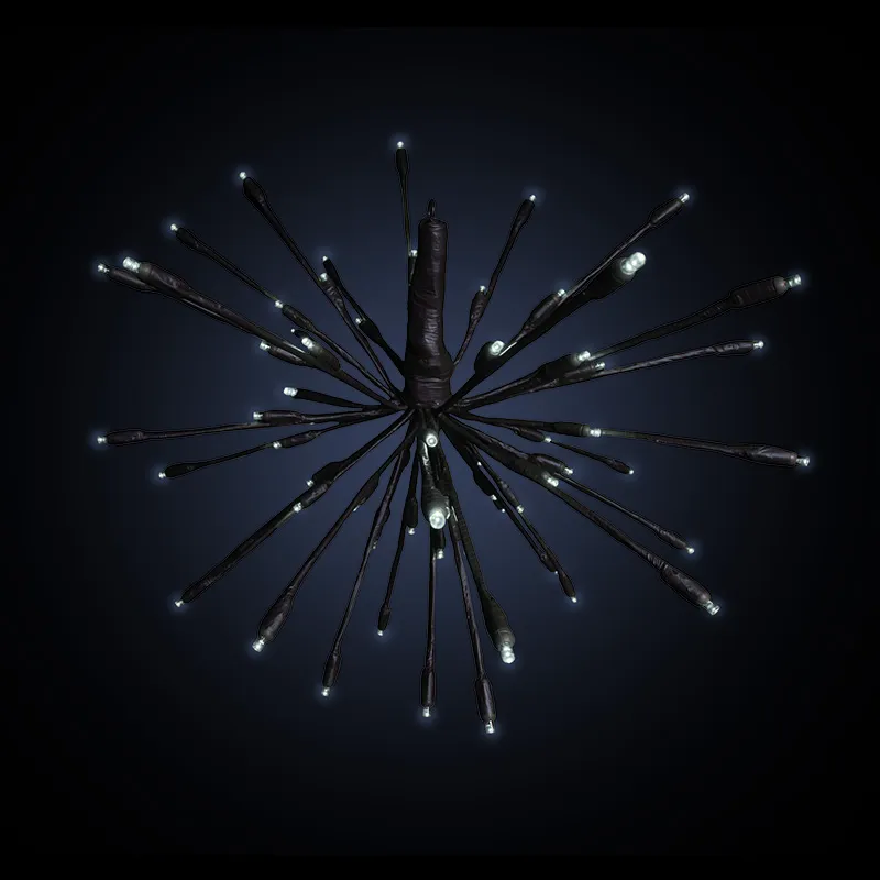16 بوصة LED Jingle Ballz أبيض بارد