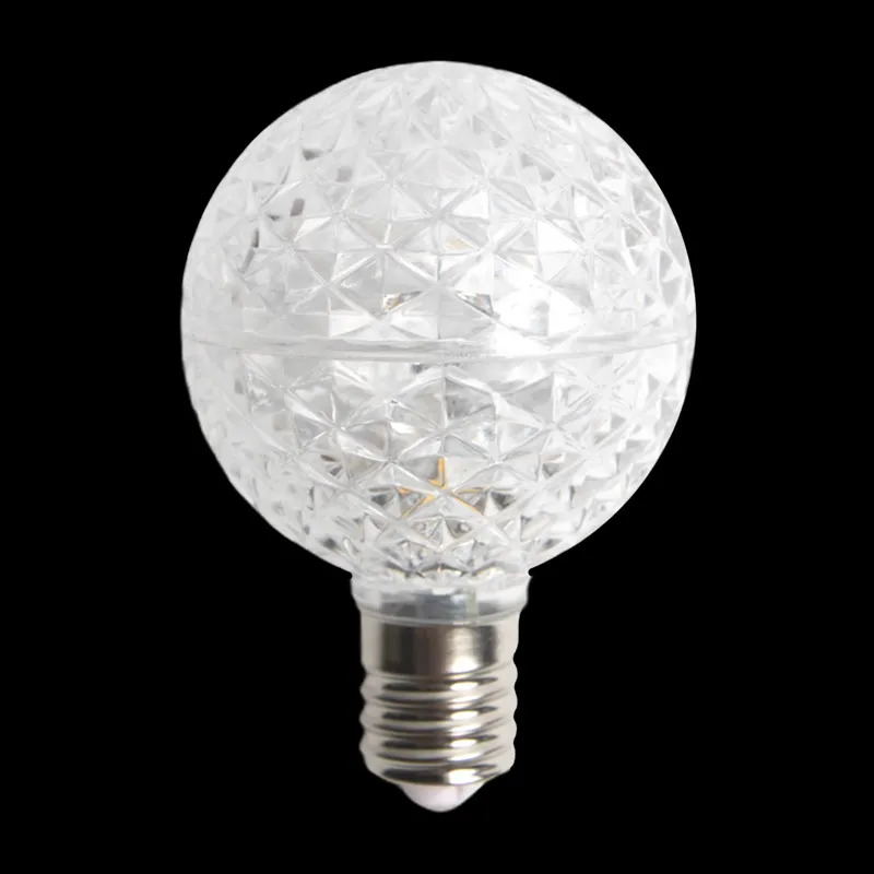 لمبة G50 LED شفافة – أبيض نقي