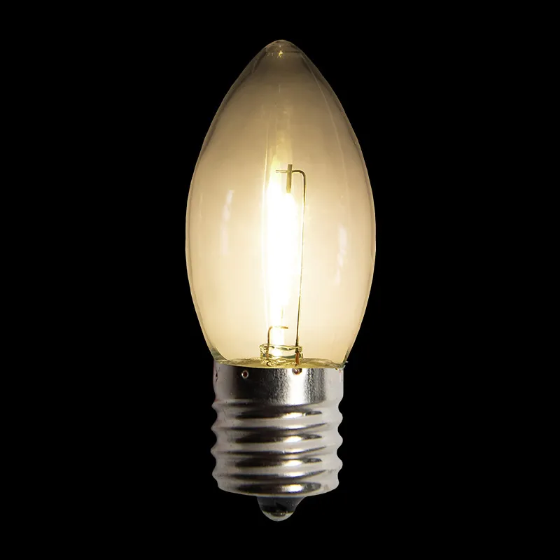 لمبة خيوط C9 LED – شمس بيضاء دافئة