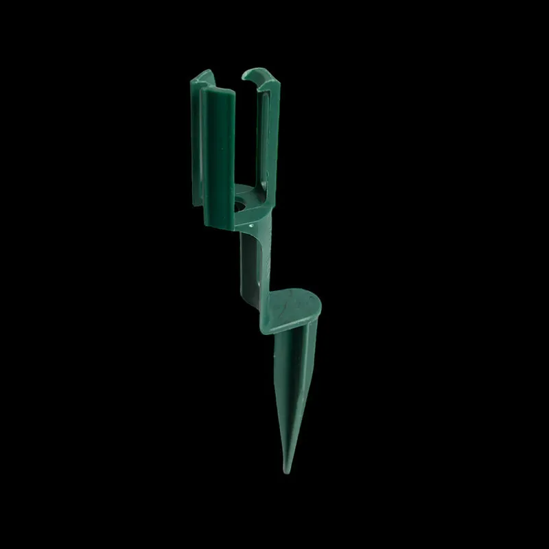 7 ″ C9 Ground Stake مفتوح من الأعلى - أخضر