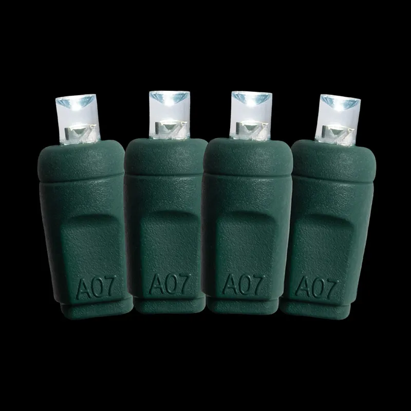 50L 5MM أبيض بارد LED سلسلة أضواء عيد الميلاد في الهواء الطلق للماء