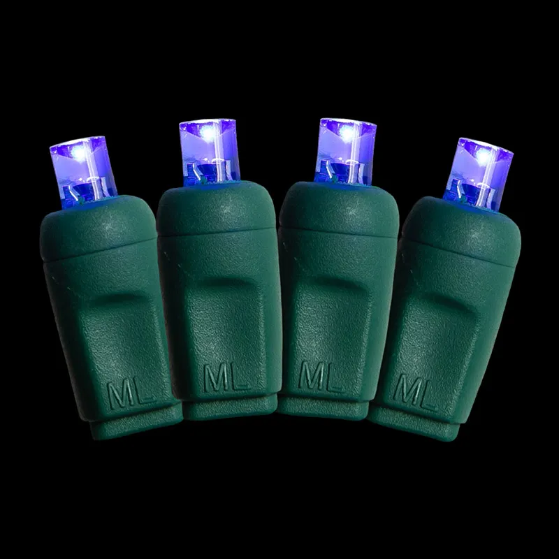 50L 5MM الأزرق LED سلسلة أضواء عيد الميلاد في الهواء الطلق للماء